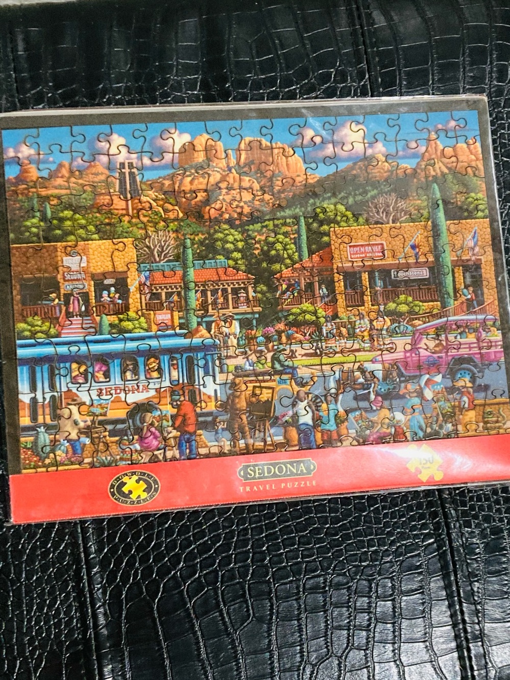 NEW Sedona 150 piece Travel Puzzle  by Dowdle